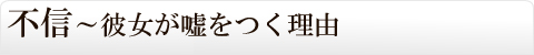 不信～彼女が嘘をつく理由